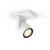 Philips Hue Ambiance White & Color Argenta Wandspot / plafondspot extensie Wit, 1-licht, Kleurwisselaar