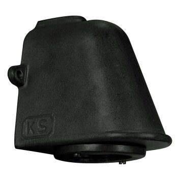 KS Verlichting Offshore Muurlamp Zwart, 1-licht