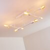 Cahaba Plafondlamp Wit, 8-lichts