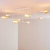 Cahaba Plafondlamp Wit, 8-lichts