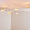 Cahaba Plafondlamp Wit, 8-lichts