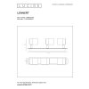 Lucide LENNERT Plafond spot LED Zwart, 3-lichts