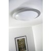 Trio GONZALO Plafondlamp LED Titan, Wit, 1-licht