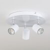 Chennai Plafondlamp LED Chroom, Wit, 3-lichts