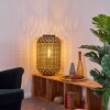 Blanes Staande lamp Zwart-Goud, 1-licht