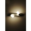 Trio CLAPTON Muurlamp LED Aluminium, Chroom, roestvrij staal, 2-lichts