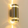 Maturin Buiten muurverlichting roestvrij staal, 2-lichts