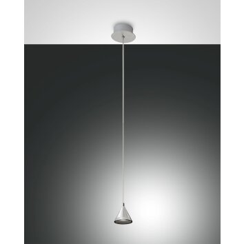 Fabas Luce Delta Hanglamp LED Aluminium, 1-licht