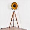 Jupiter Staande lamp Bruin, Hout donker, Zwart, 1-licht