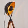 Jupiter Staande lamp Bruin, Hout donker, Zwart, 1-licht