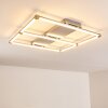 Beken Plafondlamp LED Nikkel mat, 1-licht