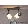 Brilliant LED Plafond spot Chroom, Wit, 2-lichts
