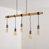 Galena Hanglamp Bruin, Grijs, 5-lichts