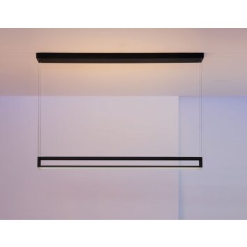 Escale Akio Hanglamp LED Zwart, 2-lichts
