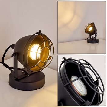 Glostrup Tafellamp Zwart, 1-licht