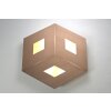 Bopp-Leuchten BOX COMFORT Muurlamp LED Goud, Roze, 3-lichts
