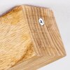 Barbengo Plafondlamp Hout licht, Wit, 2-lichts