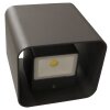 Lutec DODD Muurlamp LED Antraciet, 2-lichts