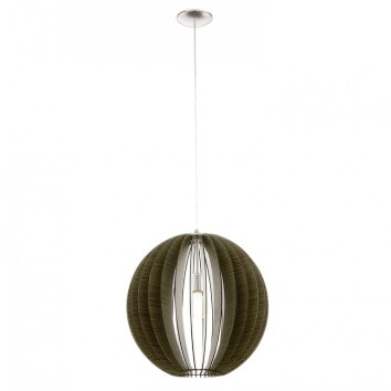 Eglo COSSANO Hanglamp Nikkel mat, 1-licht