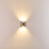 Vano Buiten muurverlichting LED Nikkel mat, 2-lichts