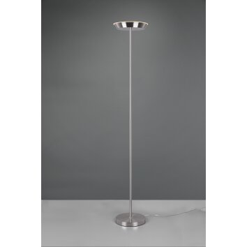 Reality Swona Staande lamp LED Nikkel mat, 1-licht, Afstandsbediening
