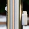 Caserta Plint licht, Staande lamp, Pad licht Roestvrijstalen kleur, 1-licht, Bewegingsmelder