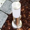 Caserta Plint licht, Staande lamp, Pad licht Roestvrijstalen kleur, 1-licht, Bewegingsmelder