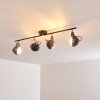 Foverup Plafondlamp Chroom, Grijs, 4-lichts