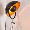 Jupiter Staande lamp Chroom, Wit, 1-licht