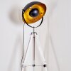 Jupiter Staande lamp Chroom, Wit, 1-licht