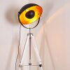 Jupiter Staande lamp Chroom, Wit, 1-licht