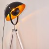 Jupiter Staande lamp Chroom, Wit, 1-licht