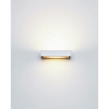 Serien Lighting SML WALL M HAL Muurlamp Zilver, 1-licht