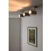 Trio MARLEY Plafondlamp roestvrij staal, Nikkel mat, 3-lichts