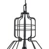 Steinhauer Mark III Hanglamp Zwart, 1-licht