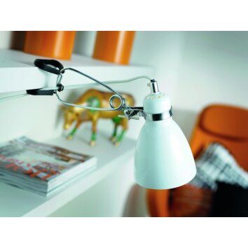 Nordlux CYCLONE Klemlamp Wit, 1-licht