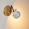 Skodsbol Muurlamp Bruin, Wit, 1-licht