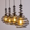 Walterswald Hanglamp Zwart, 4-lichts