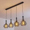 Walterswald Hanglamp Zwart, 4-lichts