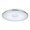 Trio OSAKA Plafondlamp LED Chroom, 1-licht, Afstandsbediening