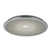 Trio OSAKA Plafondlamp LED Chroom, 1-licht, Afstandsbediening