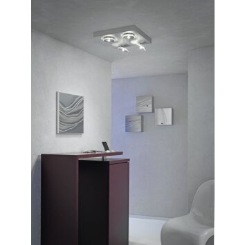 Escale SPOT IT Plafondlamp LED Aluminium, 4-lichts