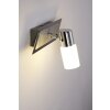 Trio CLAPTON Muurlamp LED Aluminium, Chroom, roestvrij staal, 1-licht