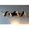 Lutec HELIX Plafondlamp Goud, Zwart, 4-lichts