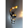 Lutec HELIX Plafondlamp Goud, Zwart, 4-lichts