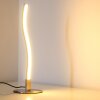 Leuchten-Direkt Wave Tafellamp LED roestvrij staal, 1-licht