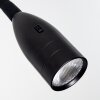 Alsea Bedlamp LED Zwart, 1-licht, Bewegingsmelder