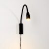 Alsea Bedlamp LED Zwart, 1-licht, Bewegingsmelder