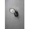 Konstsmide Prato Batterie Muurlamp LED Zwart, 1-licht, Bewegingsmelder