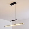 Junsele Hanglamp LED Zwart, 1-licht